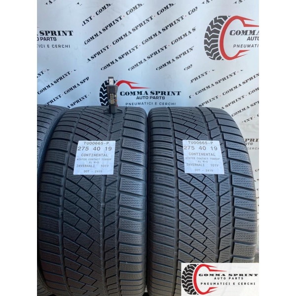 4 PNEUMATICI 245/45R19 E 275/40 R19 CONTINENTAL - immagine 6