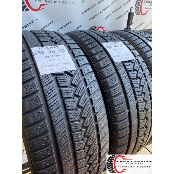 4 PNEUMATICI 255/45 R20 OVATION INVERNALI 90% - immagine 7