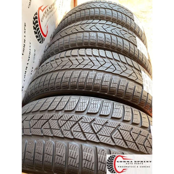 4 PNEUMATICI 225/55 R18 PIRELLI INVERNALI 75% - immagine 8