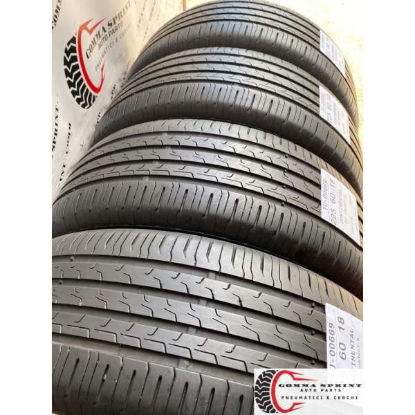 4 PNEUMATICI 225/60 R18 CONTINENTAL ESTIVE - immagine 8