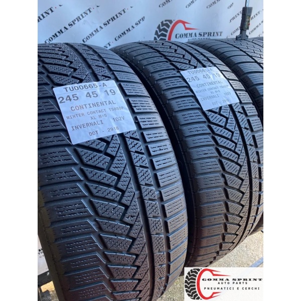 4 PNEUMATICI 245/45R19 E 275/40 R19 CONTINENTAL - immagine 8