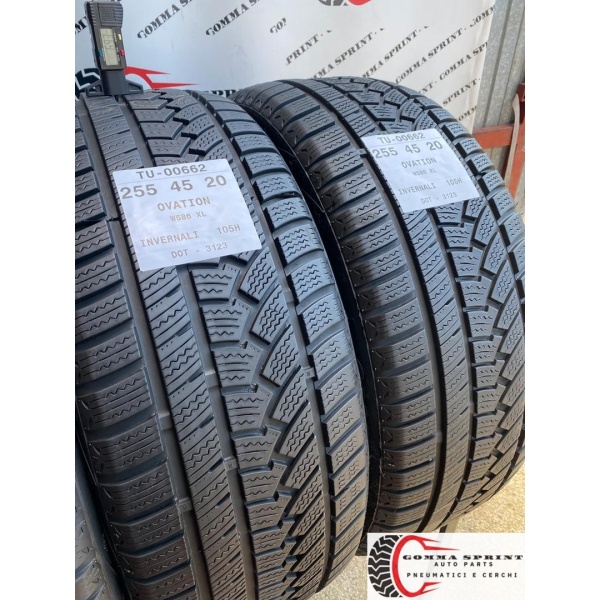 4 PNEUMATICI 255/45 R20 OVATION INVERNALI 90% - immagine 8