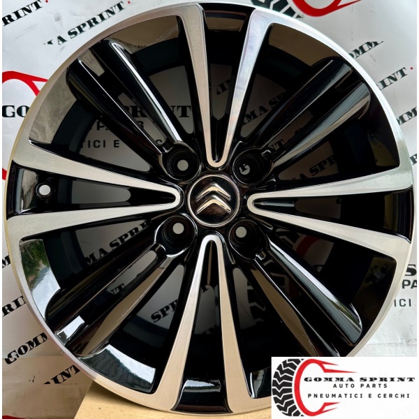 4 CERCHI IN LEGA ORIGINALI RAGGIO 16 CITROEN C2 C3