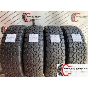 4 PNEUMATICI 245/75 R17 BF GOODRICH 4 STAGIONI 80%