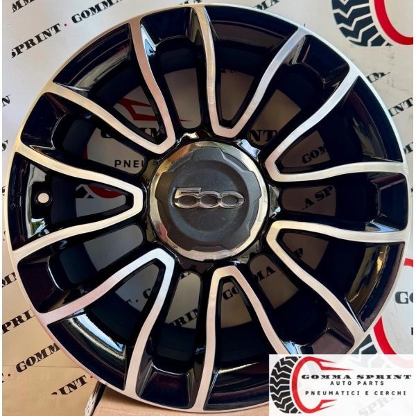 4 CERCHI IN LEGA RAGGIO 16 ORIGINALI FIAT 500L
