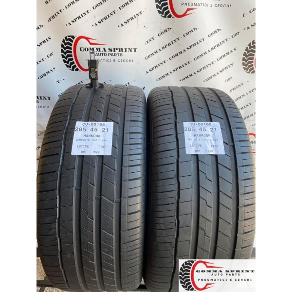 2 PNEUMATICI 285/45 R21 HANKOOK ESTIVE 80% DOT2022