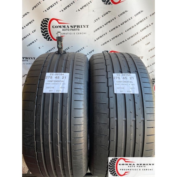 2 PNEUMATICI 275/45 R21 CONTINENTAL ESTIVE