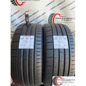 2 PNEUMATICI 235/40 R19 PIRELLI ESTIVE 75%