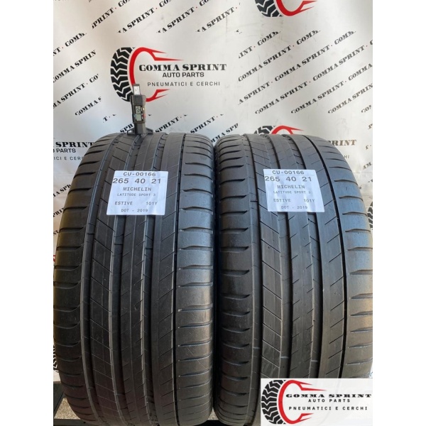 2 PNEUMATICI 265/40 R21 MICHELIN ESTIVE 80%