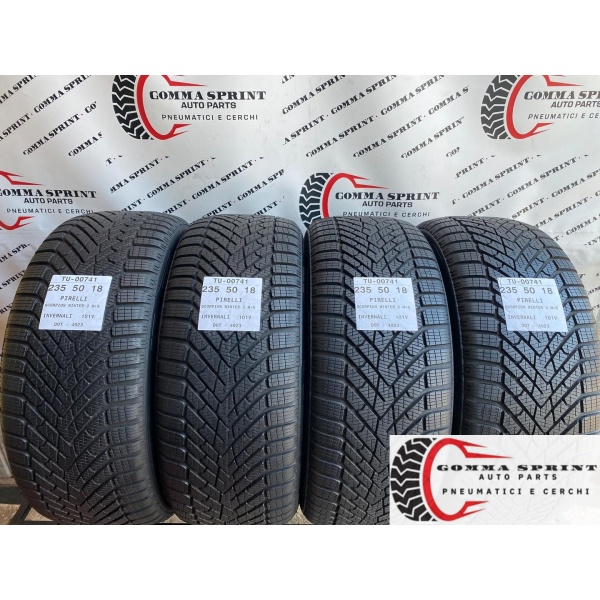 4 PNEUMATICI 235/50 R18 PIRELLI INVERNALI DEMO