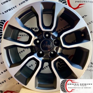 4 CERCHI IN LEGA ORIGINALI RAGGIO 17 JEEP COMPASS RENEGADE
