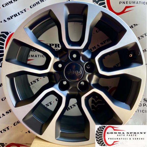 4 CERCHI IN LEGA ORIGINALI RAGGIO 17 JEEP COMPASS RENEGADE