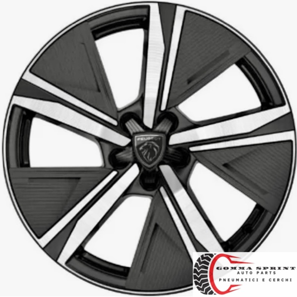 4 CERCHI IN LEGA ORIGINALI RAGGIO 18 PEUGEOT 3008 NEW