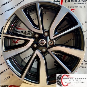 4 CERCHI IN LEGA ORIGINALI RAGGIO 19 NISSAN QASHQAI NEW
