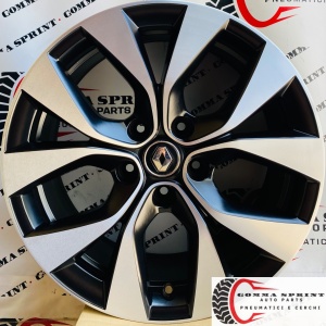 4 CERCHI IN LEGA ORIGINALI RAGGIO 17 RENAULT NEW CAPTUR