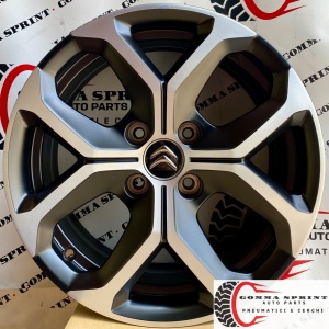 4 CERCHI IN LEGA ORIGINALI RAGGIO 16 CITROEN C3 C3 AIRCROSS C3 BERLINGO