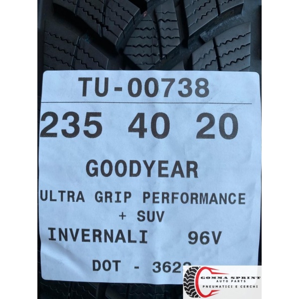 4 PNEUMATICI 235/40 R20 GOODYEAR INVERNALI KM0 - immagine 10
