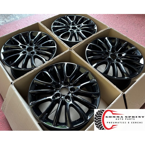 4 CERCHI IN LEGA ORIGINALI RAGGIO 17 MINI NEW CLUBMAN COUNTRYMAN NERO LUCIDO - immagine 10