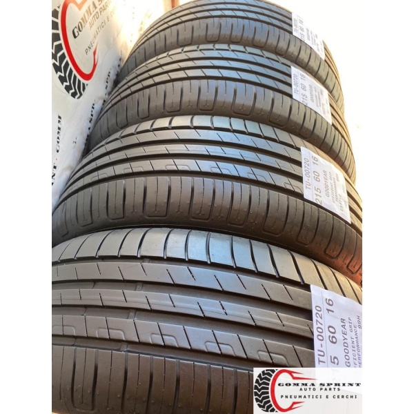 4 PNEUMATICI 215/60 R16 GOODYEAR ESTIVE SEMINUOVE - immagine 10