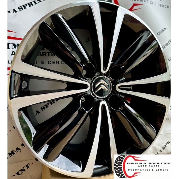4 CERCHI IN LEGA ORIGINALI RAGGIO 16 CITROEN C2 C3 - immagine 2