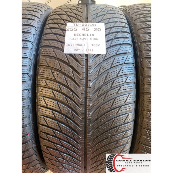 4 PNEUMATICI 255/45 R20 MICHELIN INVERNALI - immagine 2