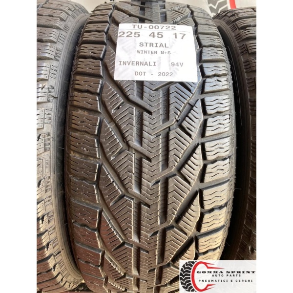 4 PNEUMATICI 225/45 R17 STRIAL INVERNALI - immagine 2