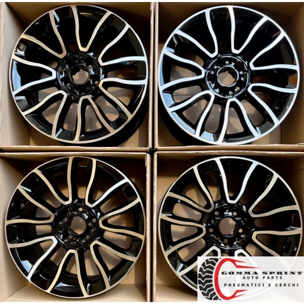 4 CERCHI IN LEGA RAGGIO 16 ORIGINALI FIAT 500L - immagine 2