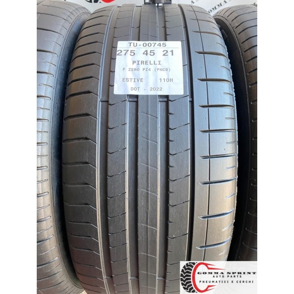 4 PNEUMATICI 275/45 R21 PIRELLI ESTIVE 70% - immagine 2