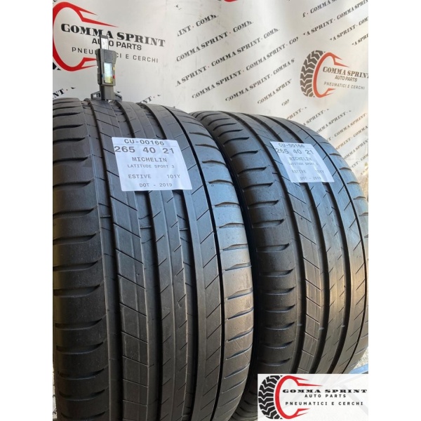 2 PNEUMATICI 265/40 R21 MICHELIN ESTIVE 80% - immagine 2