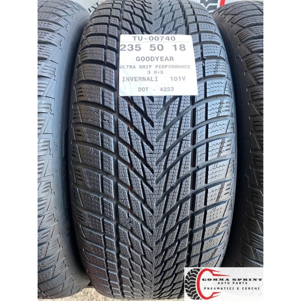 4 PNEUMATICI 235/50 R18 GOODYEAR INVERNALI DEMO - immagine 2