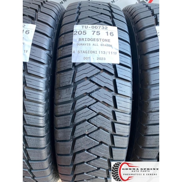 4 PNEUMATICI 205/75 R16C 4 STAGIONI DEMO - immagine 2