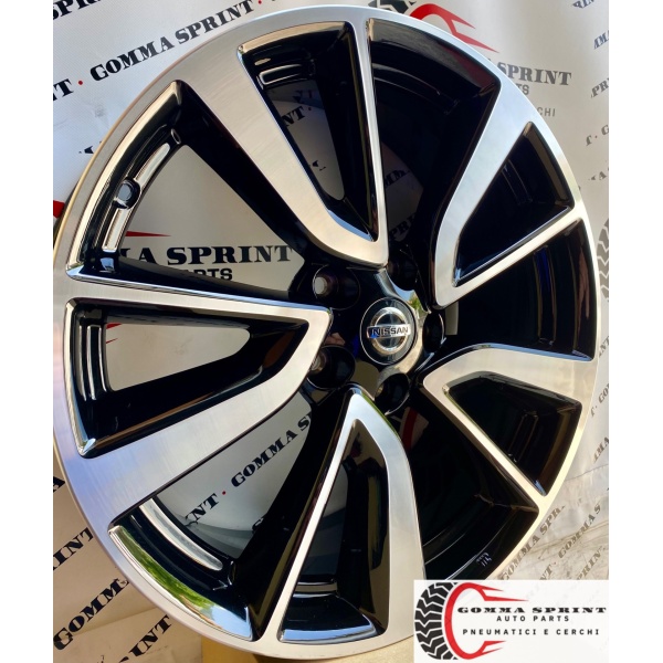 4 CERCHI IN LEGA ORIGINALI RAGGIO 19 NISSAN QASHQAI NEW - immagine 2