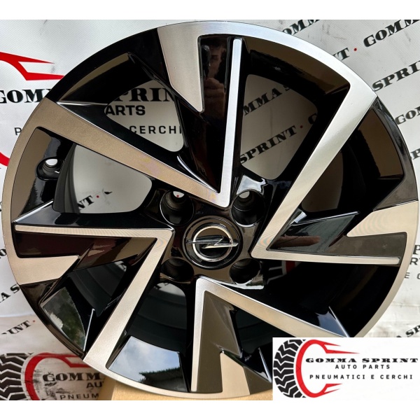 4 CERCHI IN LEGA ORIGINALI RAGGIO 16 OPEL CORSA - immagine 3