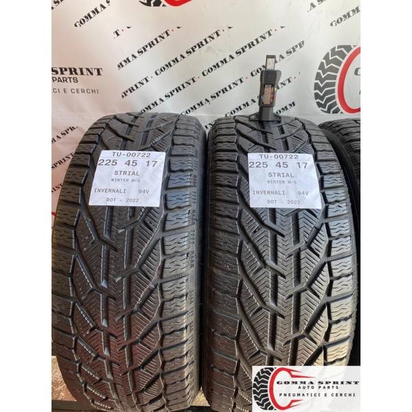 4 PNEUMATICI 225/45 R17 STRIAL INVERNALI - immagine 3