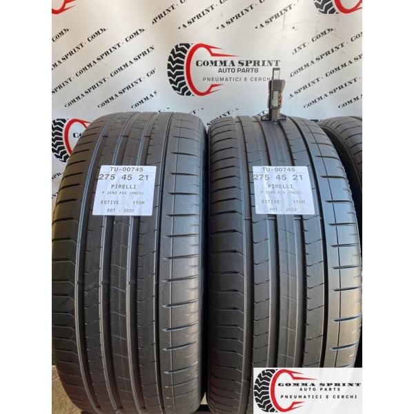 4 PNEUMATICI 275/45 R21 PIRELLI ESTIVE 70% - immagine 3
