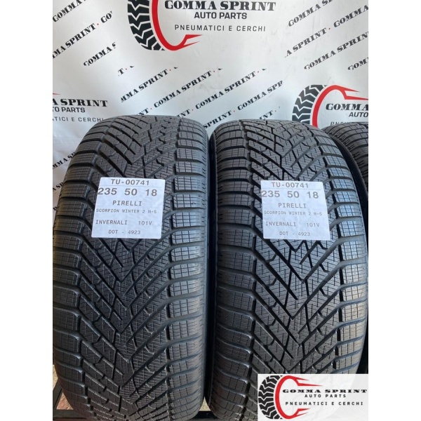 4 PNEUMATICI 235/50 R18 PIRELLI INVERNALI DEMO - immagine 3