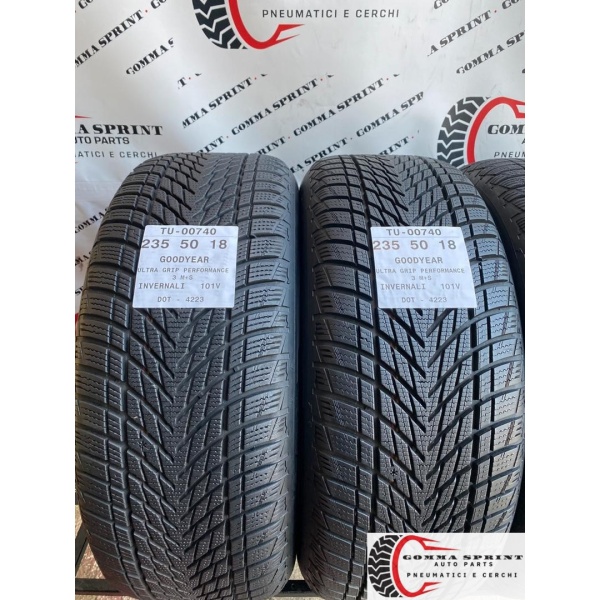 4 PNEUMATICI 235/50 R18 GOODYEAR INVERNALI DEMO - immagine 3