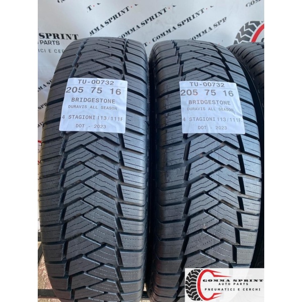 4 PNEUMATICI 205/75 R16C 4 STAGIONI DEMO - immagine 3