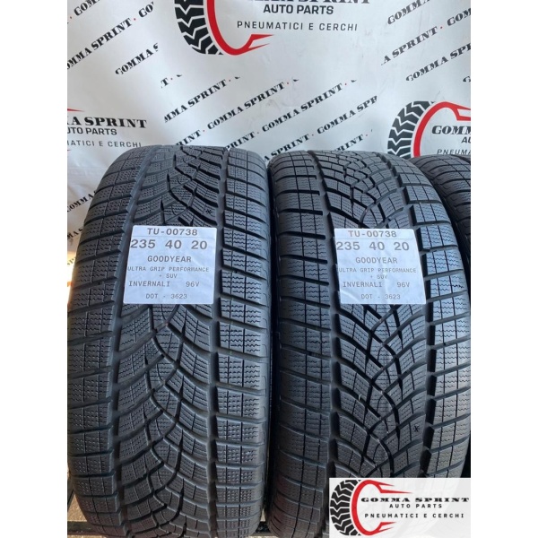 4 PNEUMATICI 235/40 R20 GOODYEAR INVERNALI KM0 - immagine 3