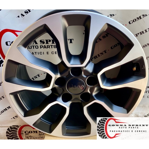 4 CERCHI IN LEGA ORIGINALI RAGGIO 17 JEEP COMPASS RENEGADE - immagine 3