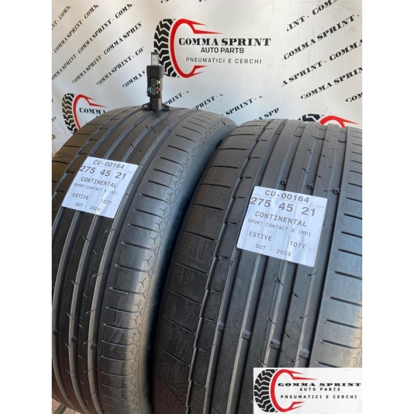 2 PNEUMATICI 275/45 R21 CONTINENTAL ESTIVE - immagine 4