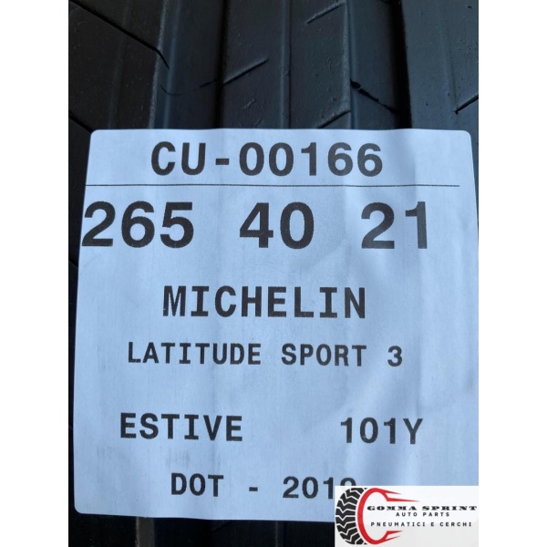 2 PNEUMATICI 265/40 R21 MICHELIN ESTIVE 80% - immagine 4