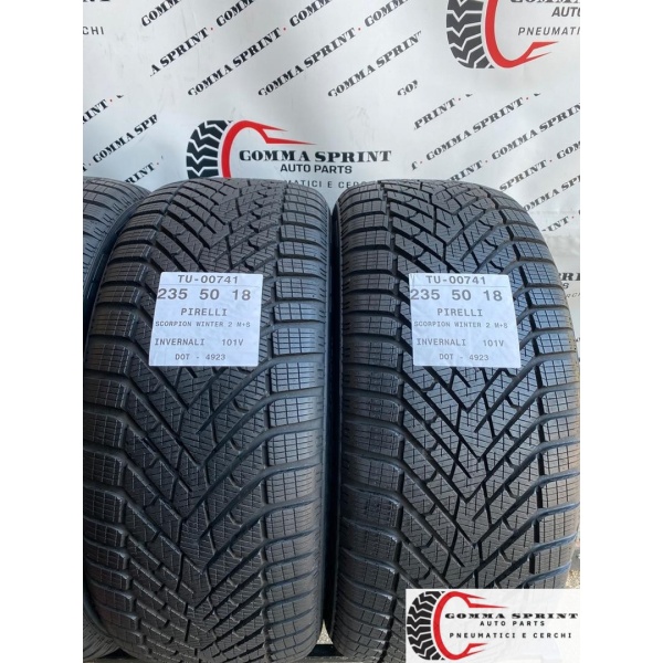 4 PNEUMATICI 235/50 R18 PIRELLI INVERNALI DEMO - immagine 4