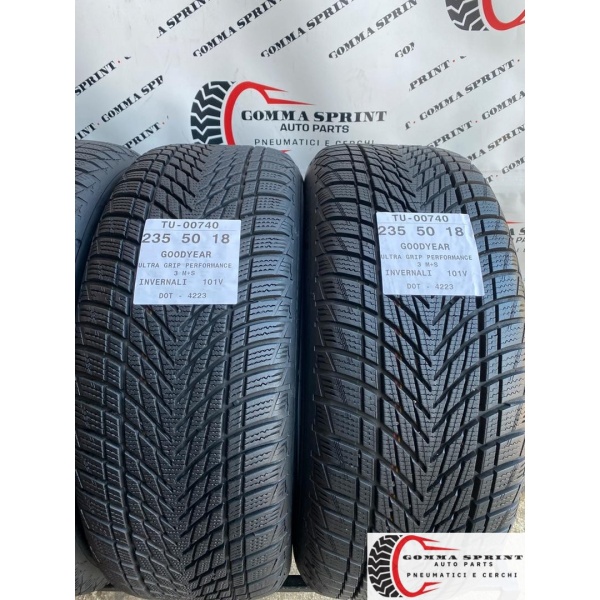 4 PNEUMATICI 235/50 R18 GOODYEAR INVERNALI DEMO - immagine 4