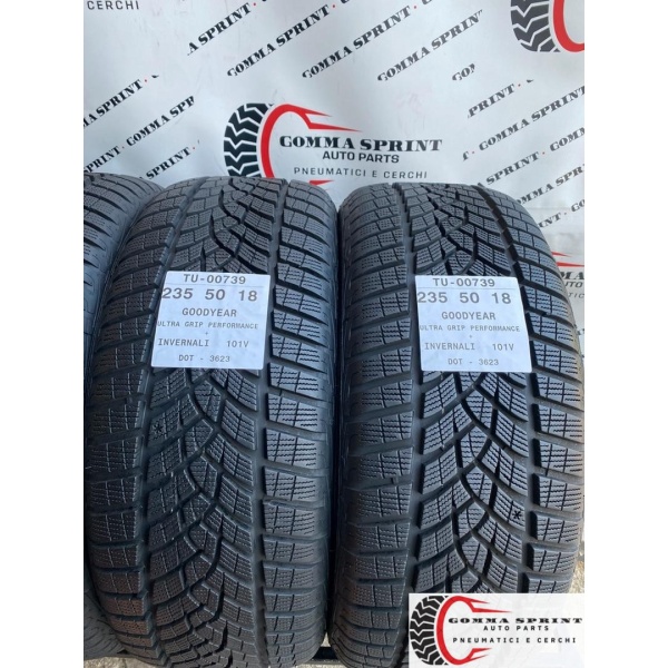 4 PNEUMATICI 235/50 R18 GOODYEAR INVERNALI DEMO - immagine 4