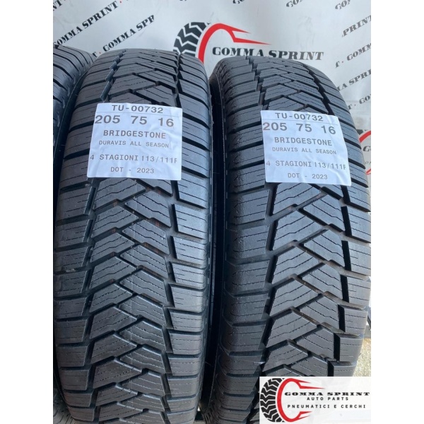 4 PNEUMATICI 205/75 R16C 4 STAGIONI DEMO - immagine 4