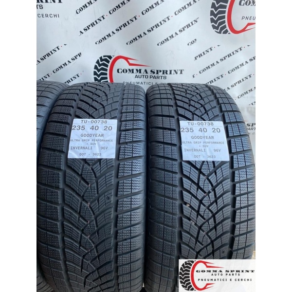 4 PNEUMATICI 235/40 R20 GOODYEAR INVERNALI KM0 - immagine 4