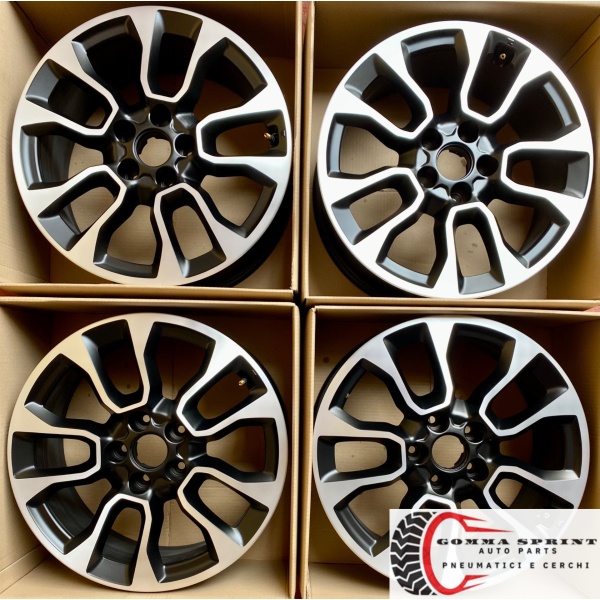 4 CERCHI IN LEGA ORIGINALI RAGGIO 17 JEEP COMPASS RENEGADE - immagine 4