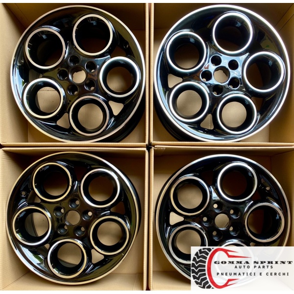 4 CERCHI IN LEGA RAGGIO 16 ALFA ROMEO 147-156 - immagine 4