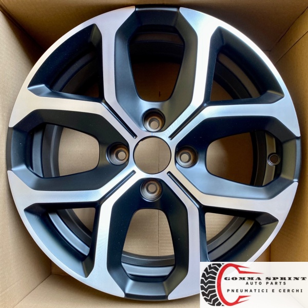 4 CERCHI IN LEGA ORIGINALI RAGGIO 16 CITROEN C3 C3 AIRCROSS C3 BERLINGO - immagine 4